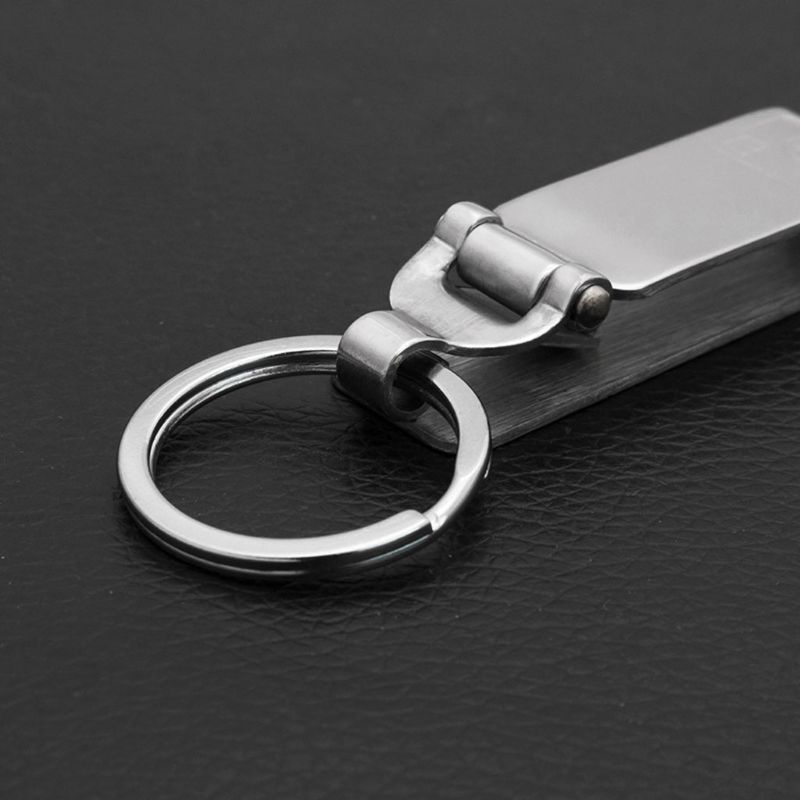 Thắt lưng kẹp chìa khóa bằng thép không gỉ, móc khóa tháo rời