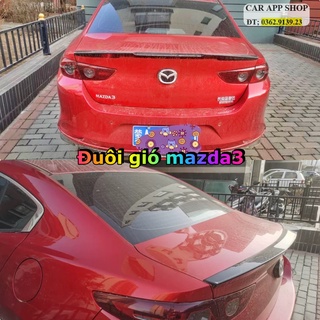 Đuôi Gió Thể Thao Mazda3 Đời Xe  2020 - 2022 Chất Liệu Nhựa ABS Cao Cấp