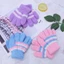 BTF Sang Trọng Sọc Găng Tay Dễ Thương Lông Tơ Cho Bé Có Dây Găng Tay Hoạt Hình Mùa Đông Ấm Áp Full Ngón Tay Găng Tay Màu Ngẫu Nhiên