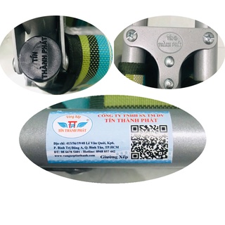 Giường xếp thép Tín Thành Phát, Chắc chắn, gấp gọn, tiện lợi, chịu lực tốt, phù hợp mọi không gian