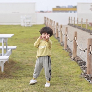 Quần nỉ bông bé trai bé gái Batala kids, jogger nỉ SỌC DỌC siêu ấm và thoải mái vận động cho bé từ 10-24kg