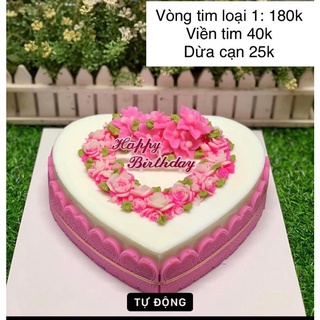 khuôn viền trái tim