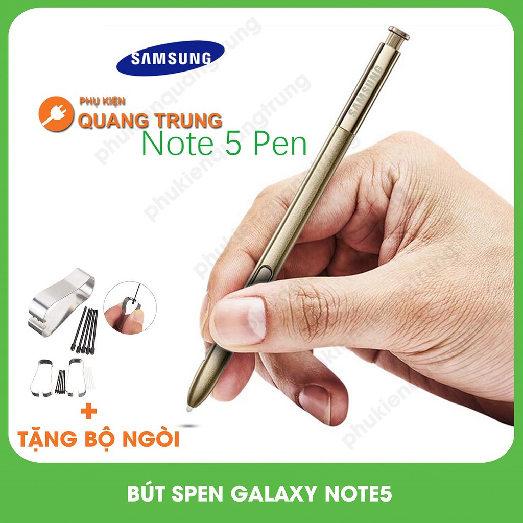 Bút spen galaxy note 5 chính hãng,chuẩn mượt(Tặng bộ ngòi và kẹp ...