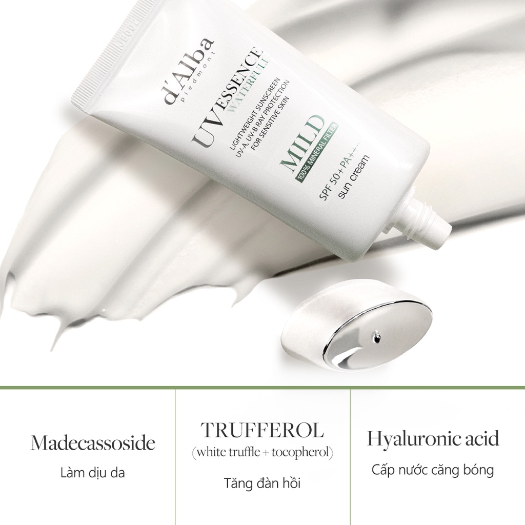Ảnh Kem chống nắng vật lý dịu nhẹ cho da nhạy cảm Waterfull Mild Suncream SPF 50+ 50ml 3