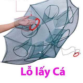 Lưới Bát Quái Bắt Cá, Trạch, Lươn, Cua, Tôm