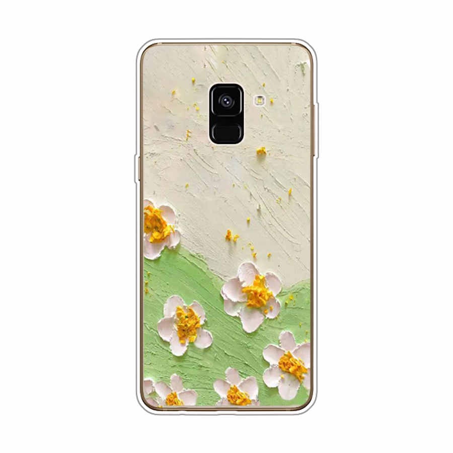 Ốp Điện Thoại TPU Dẻo In Họa Tiết Độc Đáo Thời Trang Cho Samsung Galaxy A8 plus 2018 A6 2018 plus