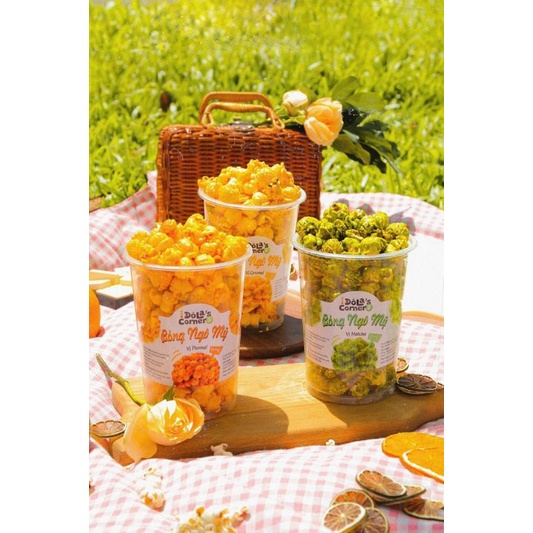 Bắp Rang Bơ, BỎNG NGÔ, Bắp Nổ, Bắp Rang, Bỏng Ngô Mỹ 3 Vị Caramel ...
