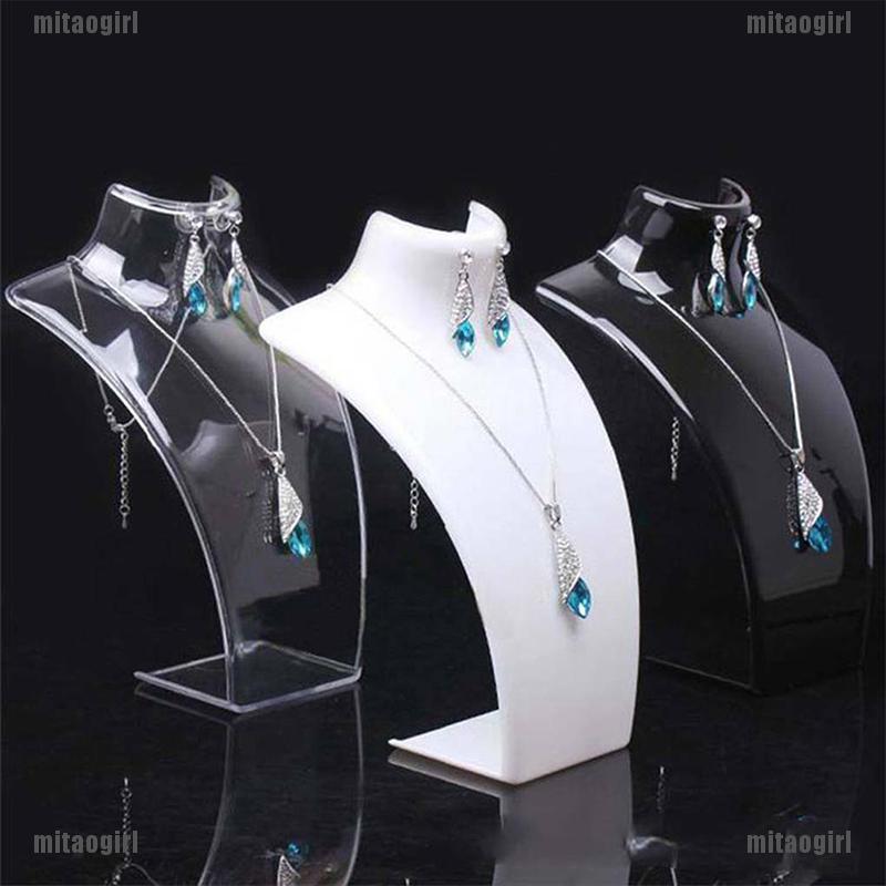 Đế Trưng Bày Vòng cổ Bằng Nhựa Acrylic /