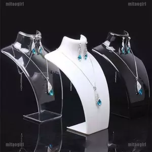 Đế Trưng Bày Vòng cổ Bằng Nhựa Acrylic /