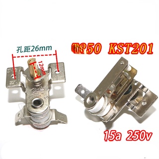 1 CÁI T250 KST201 16A 250VAC Công tắc điều khiển nhiệt độ quay cơ khí