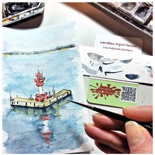 Giấy vẽ HAHNEMUHLE Britannia 300gsm VÂN HOT/ COLD từ Đức size a5 - a4 🐻🌼