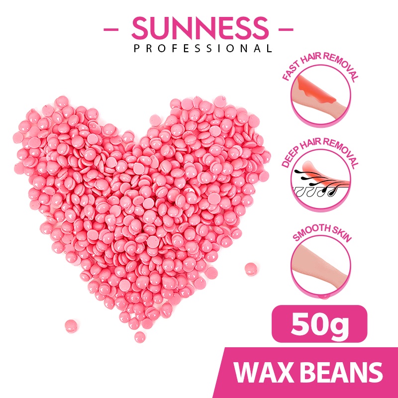 Ảnh SUNNESS Đậu sáp tẩy lông 50g chuyên nghiệp cao cấp tiện dụng 50ML 1