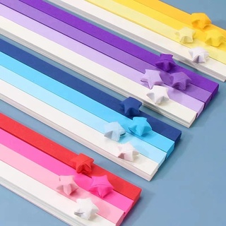 540 tờ giấy gấp sao nhiều màu loại đẹp, sao giấy gấp sắn