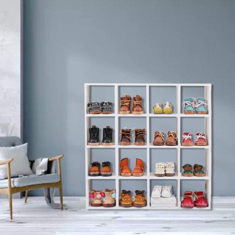 Inste Kệ Sách Treo Tường Bằng Gỗ 16 Ngăn 1: 12 Trang Trí Nhà Búp Bê