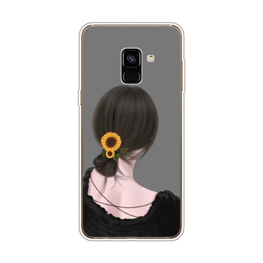 Ốp Điện Thoại TPU Dẻo In Họa Tiết Độc Đáo Thời Trang Cho Samsung Galaxy A8 plus 2018 A6 2018 plus
