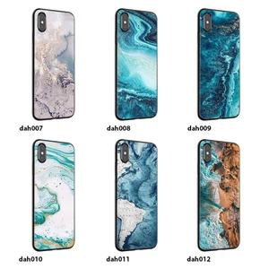 Miếng dán skin iPhone X - XS - XSmax in hình vân đá theo yêu cầu