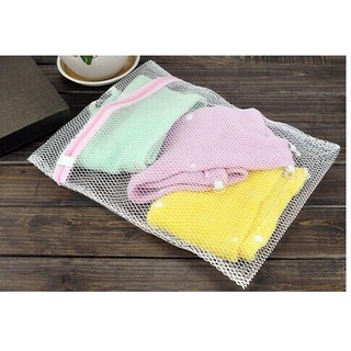 HOMEHAVEN S / M / L Lưới Bảo Vệ Áo / Tất / Đồ Lót Máy Giặt Dây Kéo Giỏ Túi