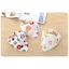 Combo 5 và 10 yếm quàng cổ cài nút cotton 2 lớp cho bé