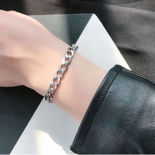 Vòng tay inox nam kiểu hàn quốc