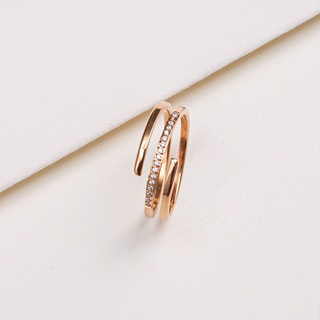 Nhẫn LAMY Triple Spiral Ring Rose Gold 8019