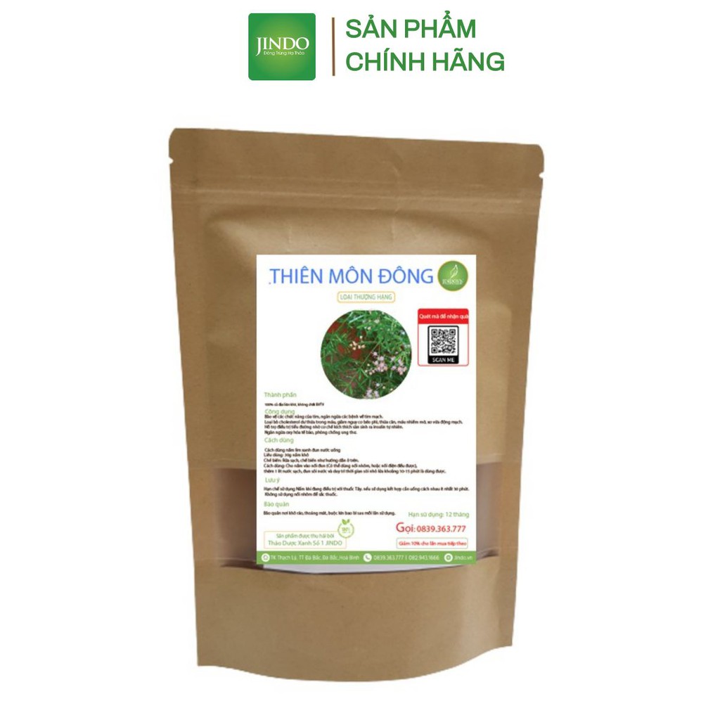 Thiên môn đông khô thượng hạng JINDO 1kg tốt cho sức khỏe