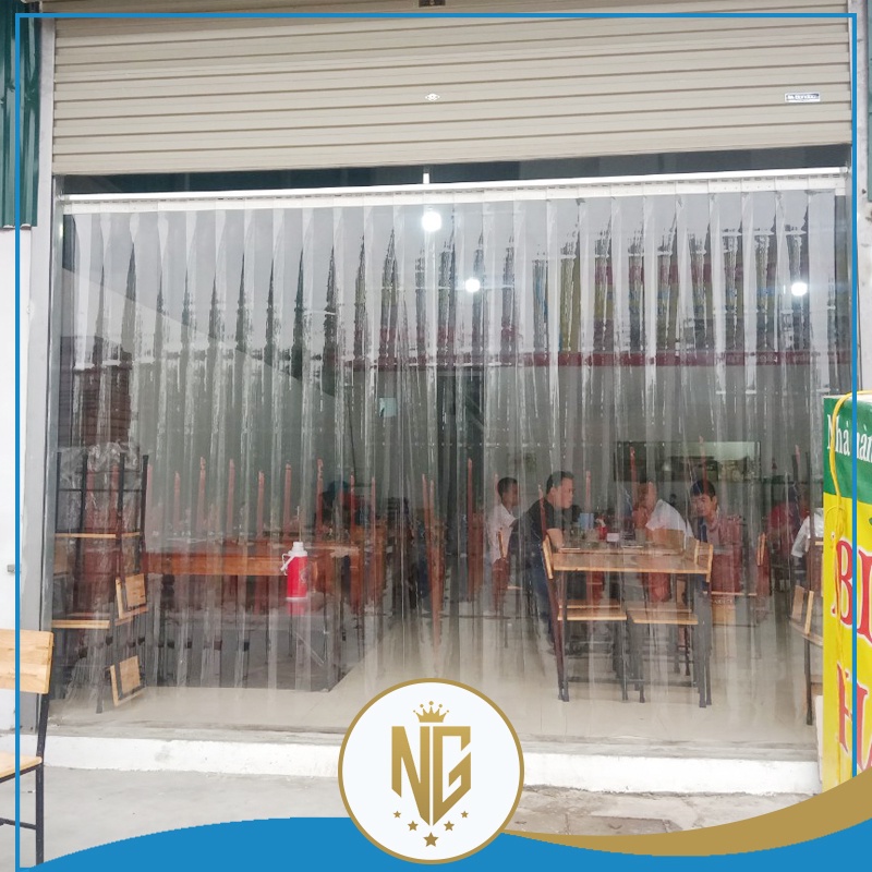 Rèm Nhựa Cao 2m | Rèm Nhựa PVC Ngăn Lạnh Điều Hòa | Màn Nhựa PVC Ngăn ...