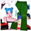 Set Áo Thun From Rộng Quần Ống Loe Cao Cấp - Set Dài Nữ Quần From Legging Phối Áo Phông 3D Phong Cách Hàn Quốc