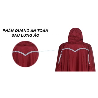 Áo Mưa 1 Người Dây Kéo, RANDO Chính Hãng, Bít Sườn Che Kín Toàn Thân, Tiện Dụng, Bền Bỉ Không Thấm Nước