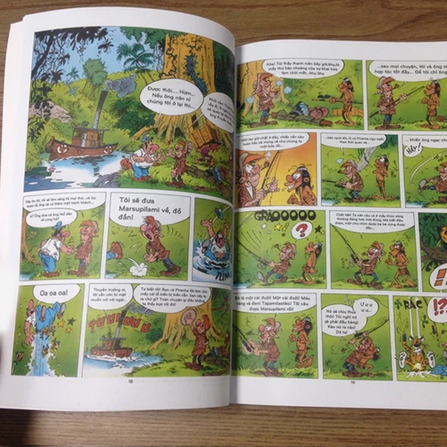 Ảnh Marsupilami trọn bộ 1 - 7 (Có bán lẻ) 2