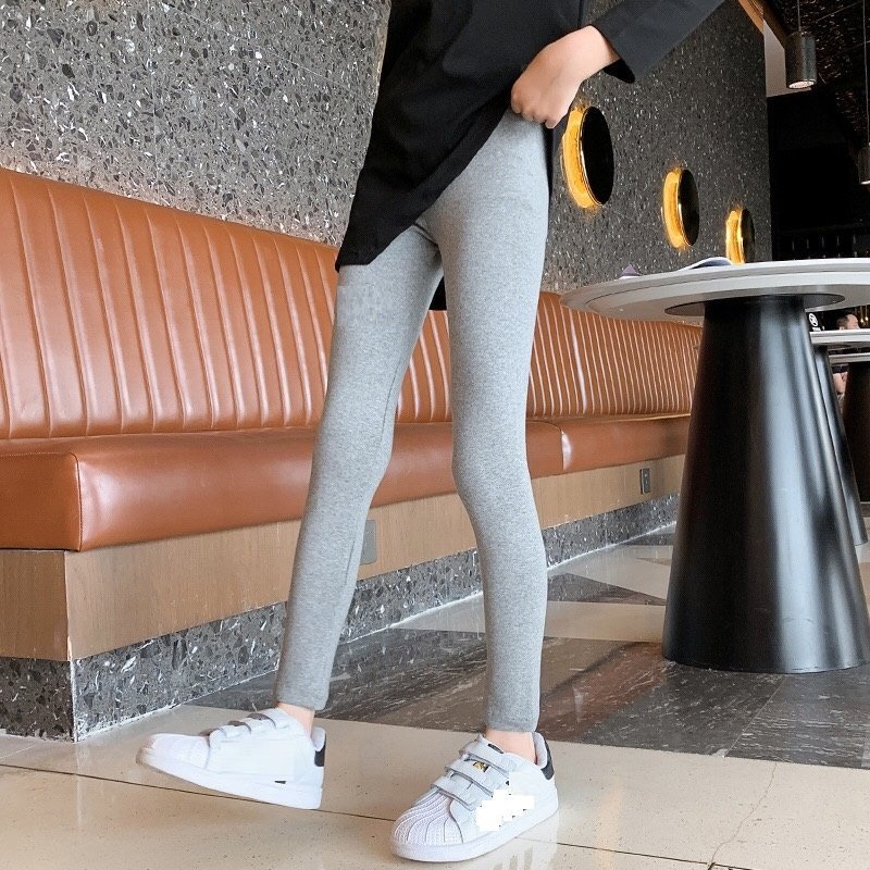 Quần Legging trơn cho bé gái size đại thời trang trẻ em BEESHOP D25084