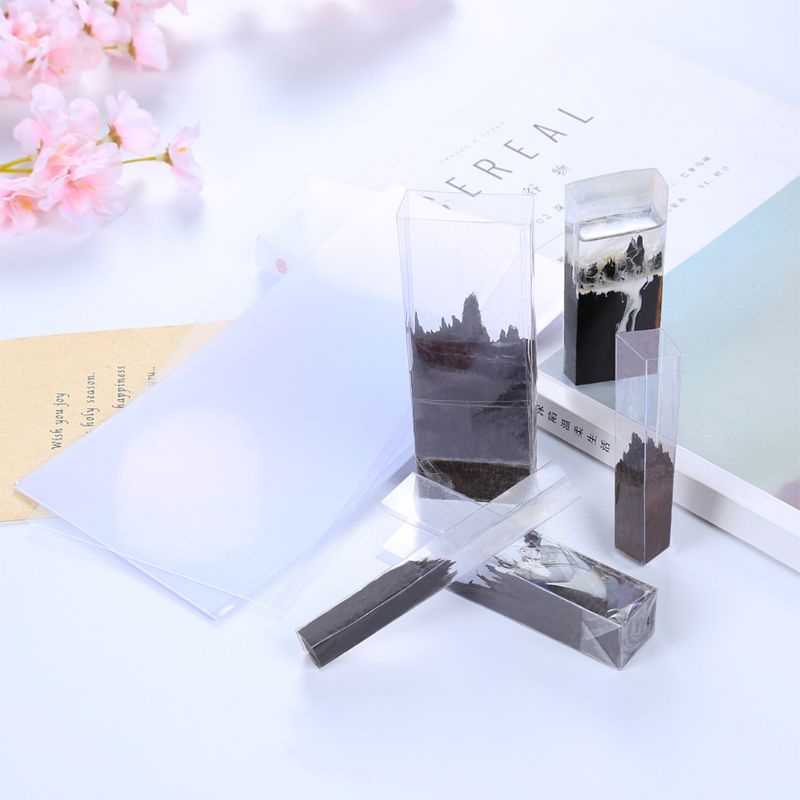 Ppy Tấm trong suốt bằng nhựa trong suốt Tấm thủ công linh hoạt Phim bảo vệ Dễ uốn cong Khuôn cắt hình chữ nhật Niêm phong cô