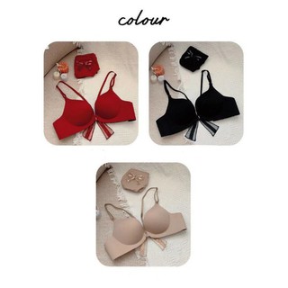 Set Đồ Lót Su Cài Trước Phối Nơ Dây Lưng Điệu Đà mã 819,.,