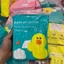 SỈ 10 Bông tẩy trang gấu vịt thỏ 100% cotton