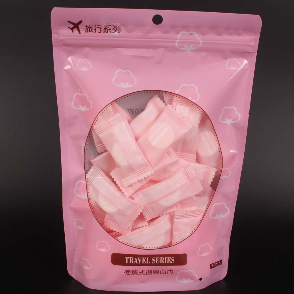 Khăn Lau Mặt Dạng Nén Sử Dụng Một Lần Tiện Lợi 10 pc