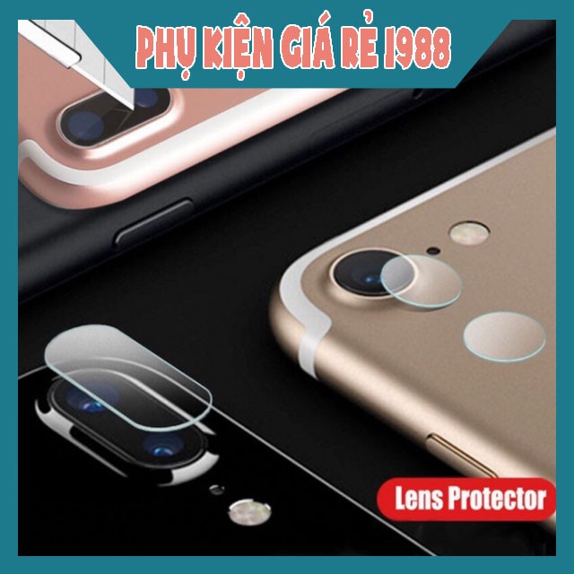 Kính cường lực bảo vệ camera dành cho iPhone 7/8plus/xs/xsmax/xr