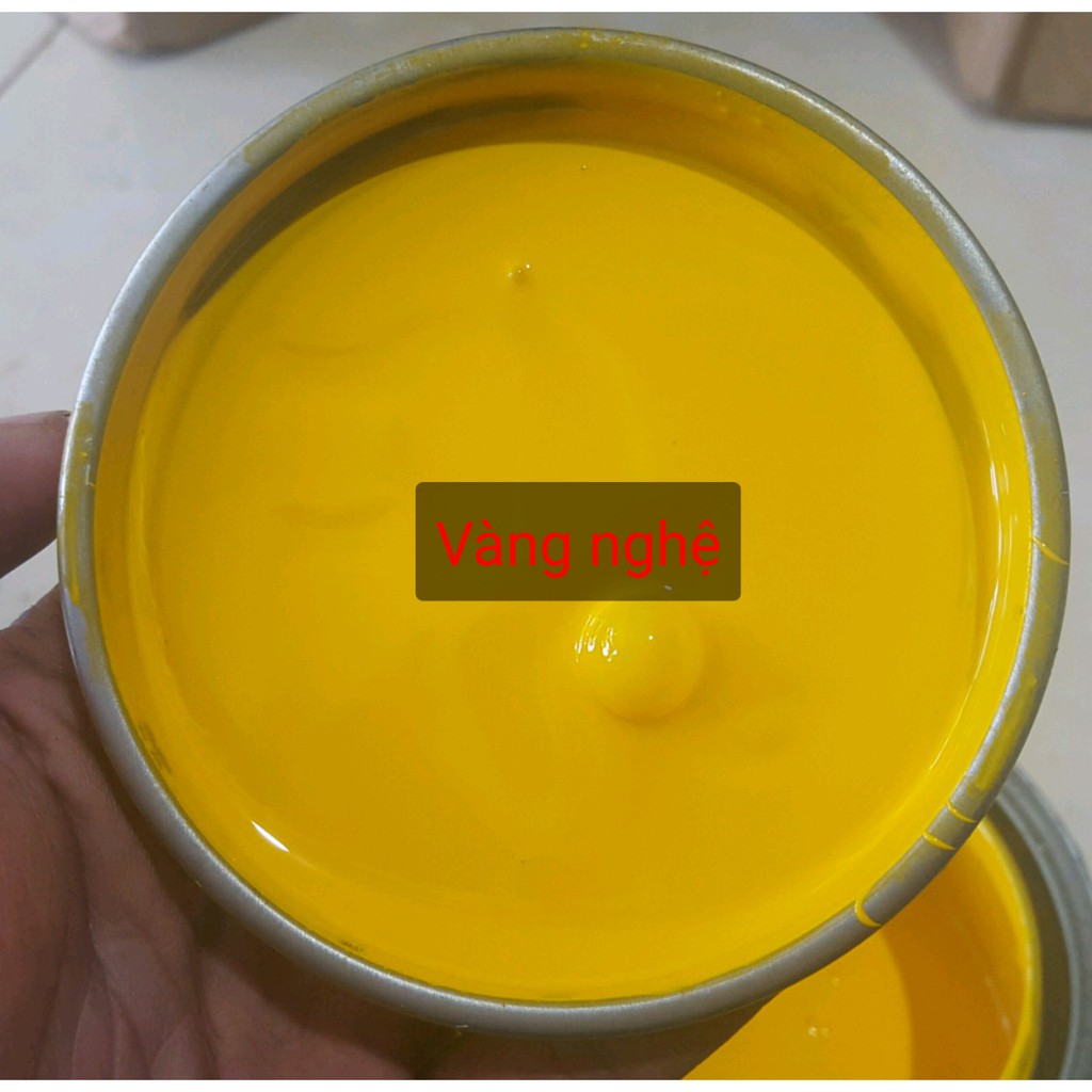 Lưu ý khi sử dụng sơn epoxy vàng
