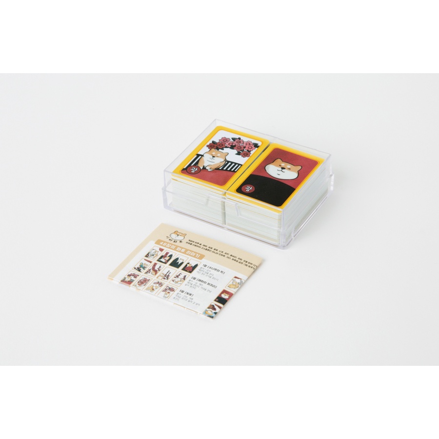 Ảnh Bộ Bài Hoa Hanafuda ARTBOX Hàn Quốc Minh Họa Hình Cún Inu Shiba 3