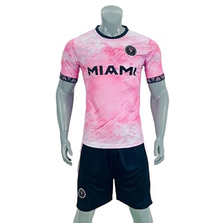 Quần Áo Đá Banh Inter Miami 2022 Màu Hồng Có In Tên Số | Shopee Việt Nam