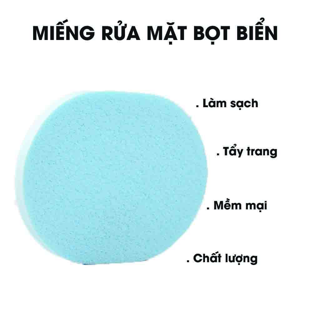 Ảnh Miếng Rửa Mặt Bọt Biển HUNCA 3