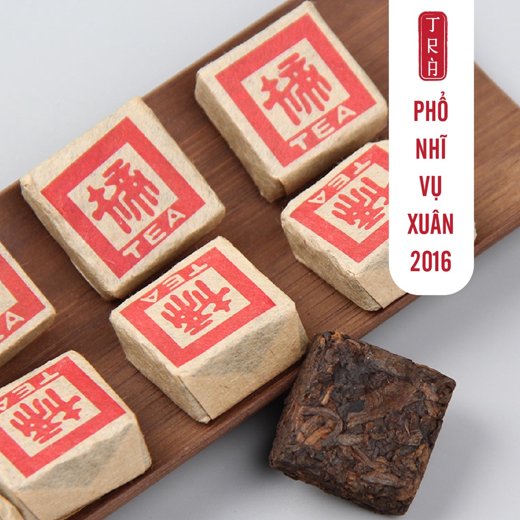 Trà phổ nhĩ, viên trà phổ nhĩ nếp đầu xuân 2016, thơm hương nếp