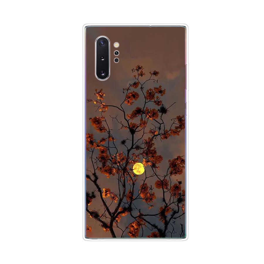 Ốp Điện Thoại TPU Dẻo In Họa Tiết Độc Đáo Thời Trang Cho Samsung Galaxy note 9 10 plus
