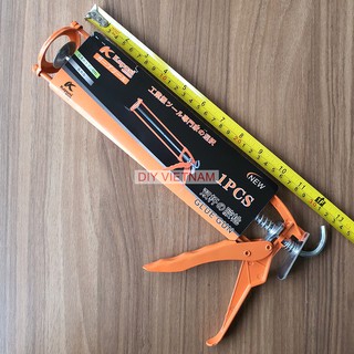 Súng bắn keo silicon hãng Kapusi Nhật Bản cứng cáp, chịu lực tốt, gồm 3 phân loại, Bảo hành 12 tháng