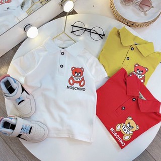 Áo phông gấu cho bé trai mùa hè