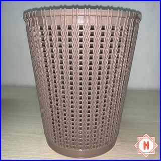 Sọt nhựa đan mây đựng đồ đa năng linh hoạt Việt Nhật – Sọt rác văn phòng đa năng { H }