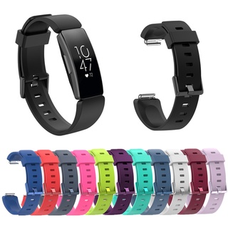 Dây đồng hồ silicon mềm cho Fitbit Inspire 1/2/HR/ACE2, vòng tay thể thao thay thế