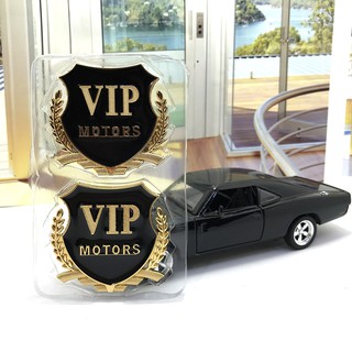 Bộ đôi Tem dán VIP xe hơi/ ô tô