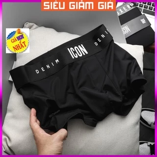 💛 Loại 1 💛 Quần lót nam ICON Demin cao cấp chất thun lạnh đẹp quần sịp nam đùi mềm mại co dãn , Sịp Đùi Boxer mềm mịn
