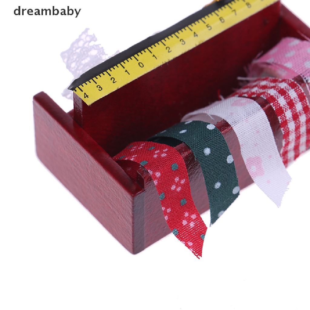 [dreambaby] Kệ Để Kéo Vải May Trang Trí Nhà Búp Bê Tỉ Lệ 1: 12