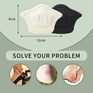 Set 2 Miếng Dán Gót Giày Thể Thao Bằng Da Chống Mòn Chống Mòn