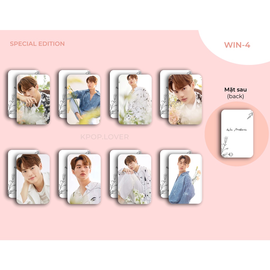 SET 8 CARD BRIGHTWIN ( Bright Vachirawit và Win Metawin) | Shopee
